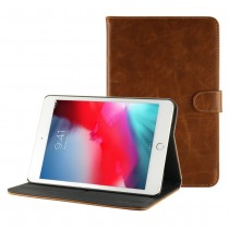 iPad mini 4 / 5 leren hoes / case bruin