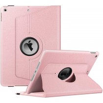Dasaja -  iPad 10.2 inch (2019 / 2020 / 2021) stevige hoes - 360 graden draaibaar – met ingebouwde pen houder - Roze 