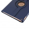 360 graden draaibare iPad 10.2 (2019 / 2020 / 2021) case met 2 standen donker blauw