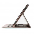 iPad 10.2 (2019 / 2020 / 2021) / Air 3 10.5 (2019) / Pro 10.5 (2017) leren hoes - incl. standaard met 3 standen - Zee Groen Grijs