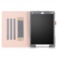 iPad 10.2 (2019 / 2020 / 2021) / iPad Air 3 10.5 (2019) / iPad Pro 10.5 (2017) leren case / hoes grijs incl. standaard met 3 standen