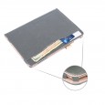 iPad 10.2 (2019 / 2020 / 2021) / iPad Air 3 10.5 (2019) / iPad Pro 10.5 (2017) leren case / hoes grijs incl. standaard met 3 standen