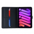 Dasaja iPad mini 6 leren hoes / case donkerblauw