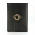 360 graden draaibare iPad 9.7 (2017 & 2018) / Air 2 / Air 1 case met 2 standen zwart