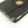 360 graden draaibare iPad 9.7 (2017 & 2018) / Air 2 / Air 1 case met 2 standen zwart