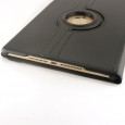360 graden draaibare iPad 9.7 (2017 & 2018) / Air 2 / Air 1 case met 2 standen zwart