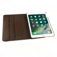 360 graden draaibare iPad 9.7 (2017 & 2018) / Air 2 / Air 1 case met 2 standen bruin