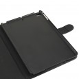 iPad mini 4 / 5 leren hoes / case zwart