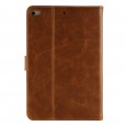 iPad mini 4 / 5 leren hoes / case bruin