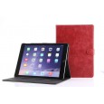 iPad 10.2 (2019 / 2020 / 2021) leren hoes / case rood