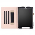 iPad 10.2 (2019 / 2020 / 2021) / iPad Air 3 10.5 (2019) / iPad Pro 10.5 (2017) leren case / hoes zwart incl. standaard met 3 standen