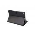 iPad 9.7 (2017) leren hoes / case zwart