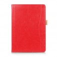 iPad Air 1 / Air 2 / 9.7 (2017) leren case / hoes rood incl. standaard met 3 standen