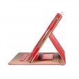 iPad Air 1 / Air 2 / 9.7 (2017) leren case / hoes rood incl. standaard met 3 standen