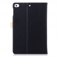 iPad mini 4 / iPad mini 5 leren case / hoes zwart incl. standaard met 3 standen
