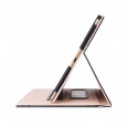 iPad mini 4 / iPad mini 5 leren case / hoes zwart incl. standaard met 3 standen
