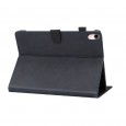 iPad 10.9 (2022) leren hoes / case donkerblauw