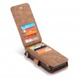 iPhone XS Max Leren portemonnee hoesje met uitneembare telefoon case