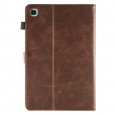 Samsung Galaxy Tab A7 10.4 (2020) leren hoes / case donkerbruin