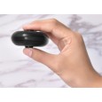 Echt leren AirPod case Uniskull, origineel design, met subtiel ingebouwde hoogwaardige fidget spinner